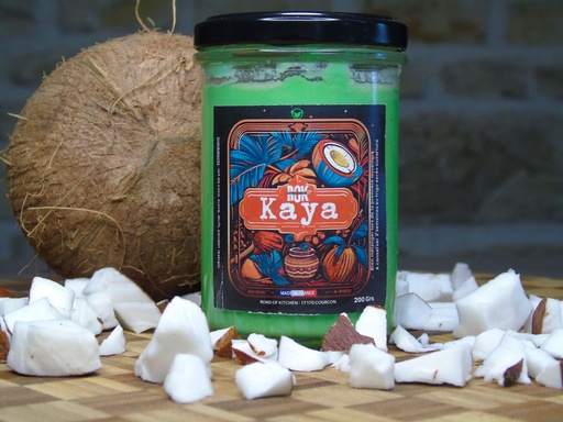 Kaya confiture de coco et Pandan